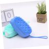 Ipetboom 4Pcs Dual-Sided Silicone Bath Scrubber Portable Exfoliating Shower Brush for Body and Back Soft Bathing Brush for Home Use view 3