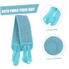 CALLARON 1Set Exfoliating Back Scrubber Body Clean Mitt Deep Cleansing Shower Towel for Home Use Strong Water Absorption Creates Rich Bubbles Bath Accessories view 2