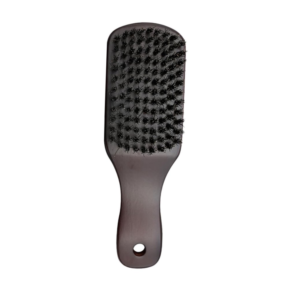 MUSISALY Beard Brush Set Beech Wood Hair Styling Brush Soft Bristles for Men for Beard Grooming and Care for Daily Use and Travel