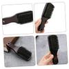 MUSISALY Beard Brush Set Beech Wood Hair Styling Brush Soft Bristles for Men for Beard Grooming and Care for Daily Use and Travel view 2