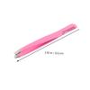 Beaupretty 4Pcs Eyebrow Clamps Ergonomic Stainless Steel Tweezers with Brush Comb for Precision Makeup for Shaping and Grooming Eyebrows Portable Beauty Tools view 3