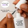 15g SBS 3 Second Super Brush-On Nail Glue | Strong Nail Glue for Press On Nails, Acrylic Nails, Nail Tips & Nail Art | Fast Drying, Long Lasting, Mess-Free, Beginner Friendly | view 4