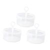 OFFIGAM 3pcs Mini Bubbler Cups Transparent Bubble Cup for Facial Cleanser Maker for Deep Cleanse for Shampoo and Shower Gel Use view 1