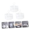 OFFIGAM 3pcs Mini Bubbler Cups Transparent Bubble Cup for Facial Cleanser Maker for Deep Cleanse for Shampoo and Shower Gel Use view 4