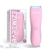 BAREWIZE Bikini Trimmer for Women, Pubic Hair Trimmer | Waterproof, USB-C Rechargeable, LED Light, Replaceable Blade | Electric Razors for Women, Electric Lady Shaver (Rose) view 1