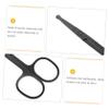 BIUDECO 2pcs Nose Hair Scissors Rounded Tips Portable Precision Trimmer for Men Women Safe Facial Hair Maintenance view 2