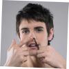 BIUDECO 2pcs Nose Hair Scissors Rounded Tips Portable Precision Trimmer for Men Women Safe Facial Hair Maintenance view 4