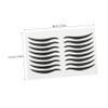 Beaupretty Black Eyeliner Stickers 80 Pairs Eye Make-up Stickers Waterproof and Easy to Apply for Cat Eye Look for Parties and Everyday Use view 2