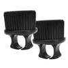 FOYTOKI 2pcs Beard Grooming Brush Set for Men Stiff Bristles for Effective Hair Styling and Cleaning for Knuckle Beard Care view 1