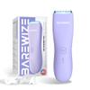 BAREWIZE Bikini Trimmer for Women, Pubic Hair Trimmer, Waterproof, USB-C Rechargeable, LED Light, Replaceable Blade, Electric Razors for Women, Electric Lady Shaver (Violet) view 1