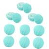 BIUDECO 10Pcs Sphere Lip Balm Containers Refillable Lipstick Boxes Lightweight Travel Dispenser for Easy and Durable Egg Shape Design for Go Use view 1