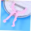 PACKOVE Manual Facial Hair Remover Spring Epilator Tool Face Hair Threader for Upper Lip Chin and Cheeks Random Color for Wet and Dry Use view 2