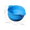 BESTYASH Silicone Wax Warmer Liner Set Spatula Reusable Non-Stick Wax Melt Bowl for Hair Removal Compatible for Home view 2