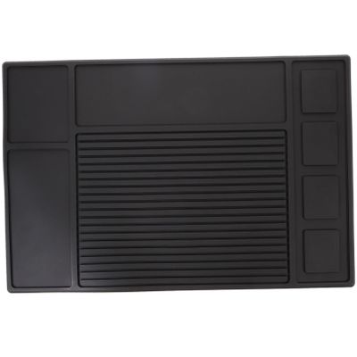 Beaupretty Haircutting Mat for Hairstylist Barber Mats for Clippers Hair Trimmers Pad Skid Heat Insulation Hairdressing Station