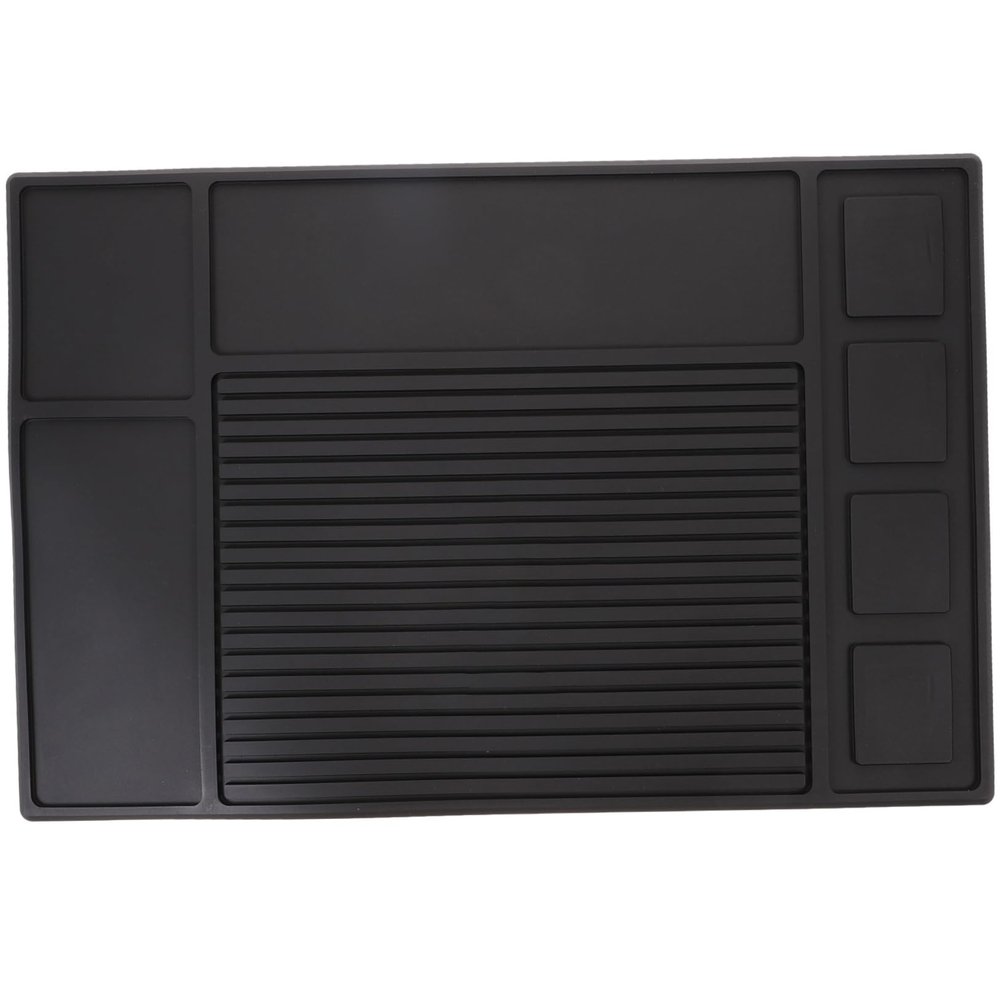 Beaupretty Haircutting Mat for Hairstylist Barber Mats for Clippers Hair Trimmers Pad Skid Heat Insulation Hairdressing Station