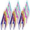 BATHVEVE 30Pcs Eyebrow Tweezers Durable Plastic Eyebrow Trimming Tools for Women and Men Brow Shaping Kit for Makeup and Grooming view 1