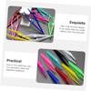 BATHVEVE 30Pcs Eyebrow Tweezers Durable Plastic Eyebrow Trimming Tools for Women and Men Brow Shaping Kit for Makeup and Grooming view 3