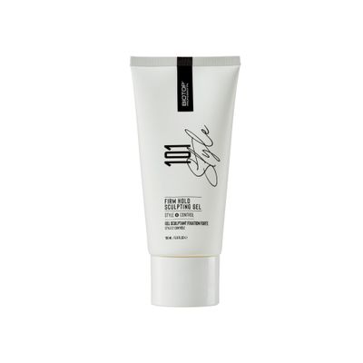 Biotop Professional 101 Firm Hold Hair Gel for Men & Women - Sculpting Gel for Sleek, Structured Looks - Smooths Frizz & Adds Shine - Non-Flaking Finish with Buildable Control (5 Fl oz)