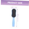 DECOMELODY 3Pcs Dual Sided Foot File Exfoliating Remover for Home Salon Pedicure Durable Foot Care Tool for Dead Skin Removal Smooth Feet view 2
