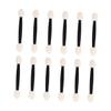 CALLARON 24Pcs Disposable Makeup Eyeshadow Brushes Dual Sided Applicators with Skin Friendly Sponge Tips for Eyeshadow Eyebrow and Face Glitter Applications view 1
