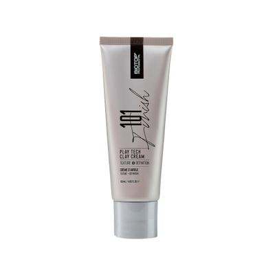 Biotop Professional 101 Play Tech Hair Clay Cream - Styling Cream with Semi-Matte Finish - Creates Moldable Texture with Medium-Firm Hold - Non-Sticky, Frizz Control Hair Care Products (4.05 oz)