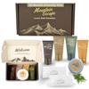 20 Display Ready Boxed Amenity Kits with Premium Hotel Toiletry Essentials - 1 oz Shampoo, Conditioner, Body Wash, Body Lotion, 1.2 oz Guest Soap & 2 Makeup Remover Wipes - Air bnb & Vacation Rentals view 1