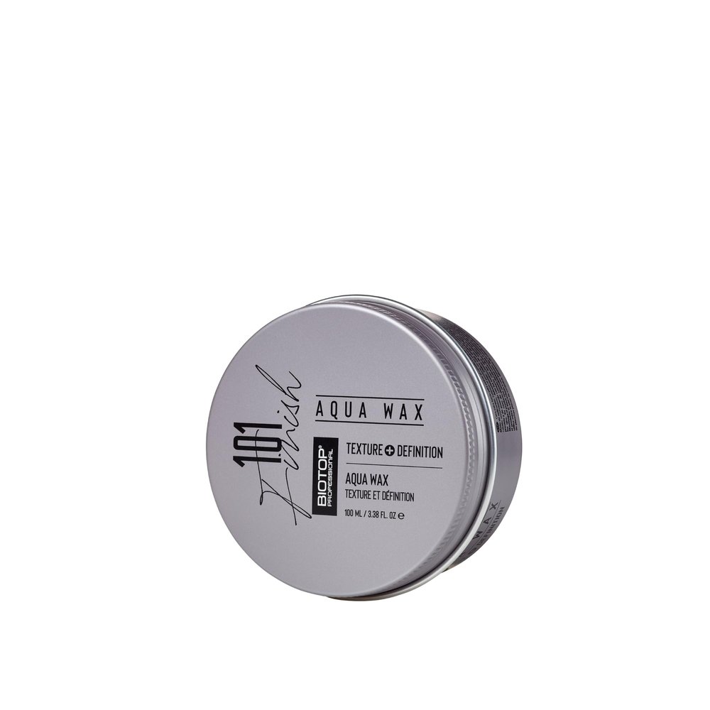 Biotop Professional 101 Aqua Hair Wax for Men & Women - Medium Flexible Hold Hair Paste for Texture & Definition - Non-Flaking, Workable Formula - Buildable Control without Stiffness (3.38 oz)