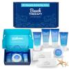 20 Display Ready Boxed Amenity Kits with Premium Hotel Toiletry Essentials - 1 oz Shampoo, Conditioner, Body Wash, Body Lotion, 1.2 oz Guest Soap & 2 Makeup Remover Wipes - Air bnb & Vacation Rentals view 1