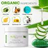 Organic Aloe Vera Face Cream & Body Moisturizing Cream, Natural Aloe Vera Lotion with Vitamin E Oil, Vitamin C, Retinol Cream, Shea Butter  Anti Aging Face Moisturizer for Women, Dry Skin (2 oz) view 2