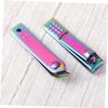 Beavorty 1Set Stainless Steel Nail Clipper Durable Manicure Tools for Adults Easy Nail Trimming and Shaping for Home and Travel Use view 3