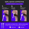WaxxPod Nose Hair & Ear Hair Remover - USB Powered Waxing Kit with 24 STIX view 3