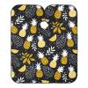 Barber Cape Salon Cape Hairdressing Apron Haircutting Waterproof Pineapples Black Yellow for Adults Clients with designs Adjustable Neck Closure view 1