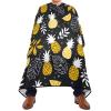 Barber Cape Salon Cape Hairdressing Apron Haircutting Waterproof Pineapples Black Yellow for Adults Clients with designs Adjustable Neck Closure view 2
