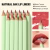 Pudaier 6 Color Lip Liner Set - Matte Purple Lip Liners With Storage Bucket, Creamy Smooth & High Pigmented Nude Plum Lip Liner Pencils, Waterproof Lipliners for Defining & Filling Lips | Set 01 view 3