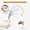 Artist hand Facial Steamer Professional 2 in 1 Hot Face Steamer with 5X LED Magnifying Lamp, Esthetician Face Steamer for Facial Deep Cleansing, Fast Heat Moisturizing for Beauty Salon Spa Home Use view 4