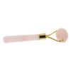 HAKIDZEL Rose Quartz Facial Roller Massager 1 Piece Handheld Skin Massage Tool for Women Natural Crystal Massage Anti-Aging Face Care view 1