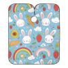 Barber Cape Salon Cape Hairdressing Apron Haircutting Waterproof Cute Rabbit Carrot for Adults Clients with designs Adjustable Neck Closure view 1