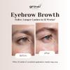 Grow Labs Eyebrow Growth Serum  with Biotin & Peptides  Regrow Eyebrow Hair  Nourishing Formula for Thicker, Fuller, Natural-Looking Brows  Vegan, Cruelty-Free  Made in USA  5 ml view 2