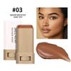 Beauty Balm Serum Boosted Skin Tint-A 3-in-1combining Foundation Stick, Lightweight solid Tinted Moisturizing Serum Contour Foundation Face for WomenBuildable Medium-to-Full Coverage(#03) view 2