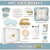 Birthday Gifts for Women Self Care Gifts Get Well Soon Gifts Baskets for Women After Surgery with moon lamp, 11PC Spa,Thinking of You Gift, Care Package for Mom Friend (turquoise) view 2