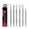 Duals Ended Cuticle Remover Cuticle Pusher Stainless Steel Cuticle Care Tool For Home Salon Use Nails Polishs Remover Dotting Pen view 3