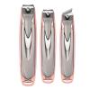 3 Pcs/Set Stainless Steel Toenail Cutter Nails Cutter Set Angled Head Head Fingernail Cutter Nails Cutter Set view 1