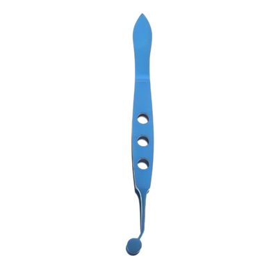 VINTORKY Metal Eyelid Tweezer 1pcs Meibomian Gland Expressor for Women Beauty Tool Eyelid Compressor Precision Grip for Eye Care