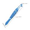 VINTORKY Metal Eyelid Tweezer 1pcs Meibomian Gland Expressor for Women Beauty Tool Eyelid Compressor Precision Grip for Eye Care view 2