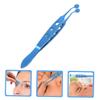 VINTORKY Metal Eyelid Tweezer 1pcs Meibomian Gland Expressor for Women Beauty Tool Eyelid Compressor Precision Grip for Eye Care view 3