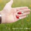 10 Pcs Fun Ladybug Hair Clips Funky Insect Bug Hair Clips for Teen Girls Women Cute Decorative Whimsical Accessories for Back to School Halloween Cosplay Themed Party view 4
