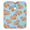 Barber Cape Salon Cape Hairdressing Apron Haircutting Waterproof Capybara I'm So Tired for Adults Clients with designs Adjustable Neck Closure view 1