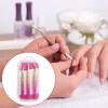 3 Pcs Nails Art Tweezers Metal Sticker Tweezers Straight Tip Curved Tweezers Eyelash Extension Tweezers For Nails view 2