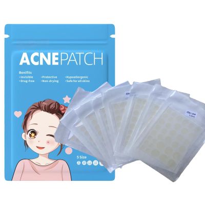 Pimple Patches for Face,Hydrocolloid Day and Night Acne Patches,Invisible Acne Patch for Zits Cover