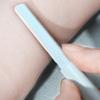Double Ended Eyebrow Trimmer, Anti Scratch Trimming Tool for Men, Women-Blue view 2